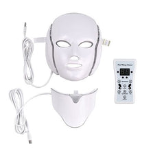 Load image into Gallery viewer, 7 Color Electric Therapy LED Face Neck Mask For Healthy Skin Rejuvenation_0