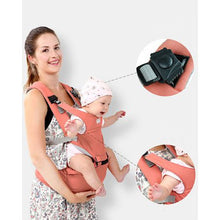 Load image into Gallery viewer, Multifunction Ergonomic Hipseat Baby Carrier - Pink_0