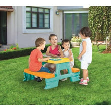 Load image into Gallery viewer, TrendBare Kids Outdoor Picnic Table – Fun Dining & Play Station