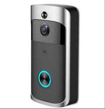 Load image into Gallery viewer, Smart Wireless WiFi Security DoorBell Remote Home Monitoring - Black_0
