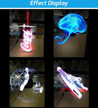 Load image into Gallery viewer, 3D Hologram Advertising Display LED Fan Holographic Imaging 3D LED Fan Light_2
