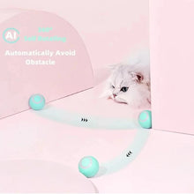 Load image into Gallery viewer, USB Charging Automatic 360 Degree Automatic Pet Rolling Ball For Puppy Cats Kitten - Blue_3
