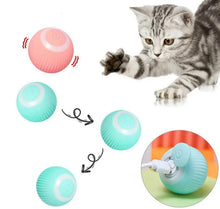Load image into Gallery viewer, USB Charging Automatic 360 Degree Automatic Pet Rolling Ball For Puppy Cats Kitten - Blue_2
