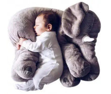 Load image into Gallery viewer, Elephant Pillow - Light Grey_1
