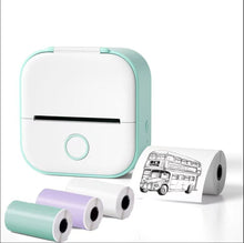 Load image into Gallery viewer, Mini Pocket Portable Bluetooth Photo Thermal Printer - Green_0
