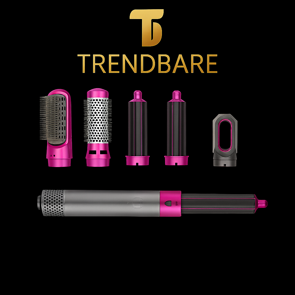 TrendBare GlamWave 5-in-1 Hair Styler