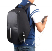 Load image into Gallery viewer, TrendBare SecureCharge™ Anti-Theft Backpack - Black
