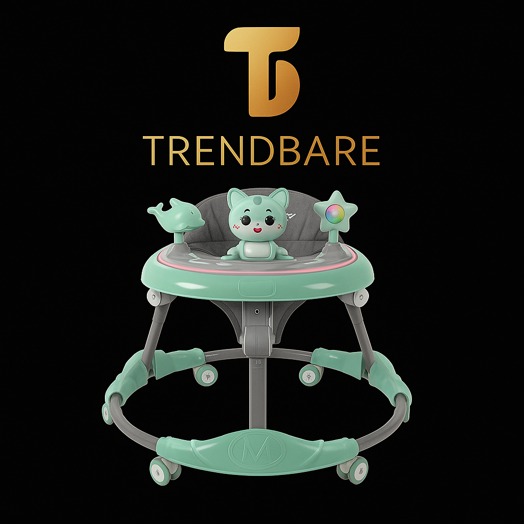 TrendBare Sit-to-Stand Baby Learning Walker – 2-in-1 Activity & Walking Aid