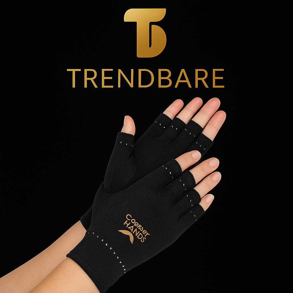TrendBare Copper Hands Compression Gloves