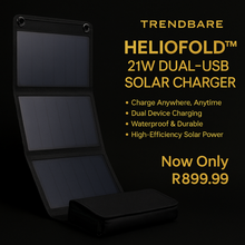 Load image into Gallery viewer, TrendBare HelioFold™ 21W Dual USB Solar Charger
