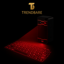 Load image into Gallery viewer, TrendBare Laser Projection Bluetooth Keyboard - Black
