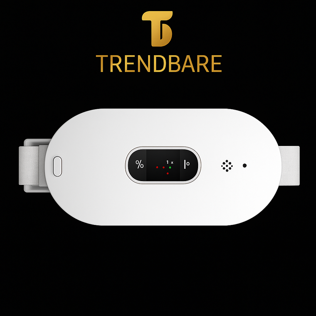 TrendBare ComfortEase™ Smart Heating Belt - White
