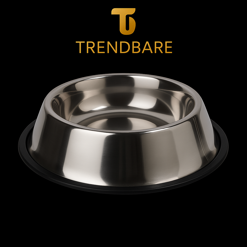 TrendBare Stainless Steel Pet Bowl 23CM