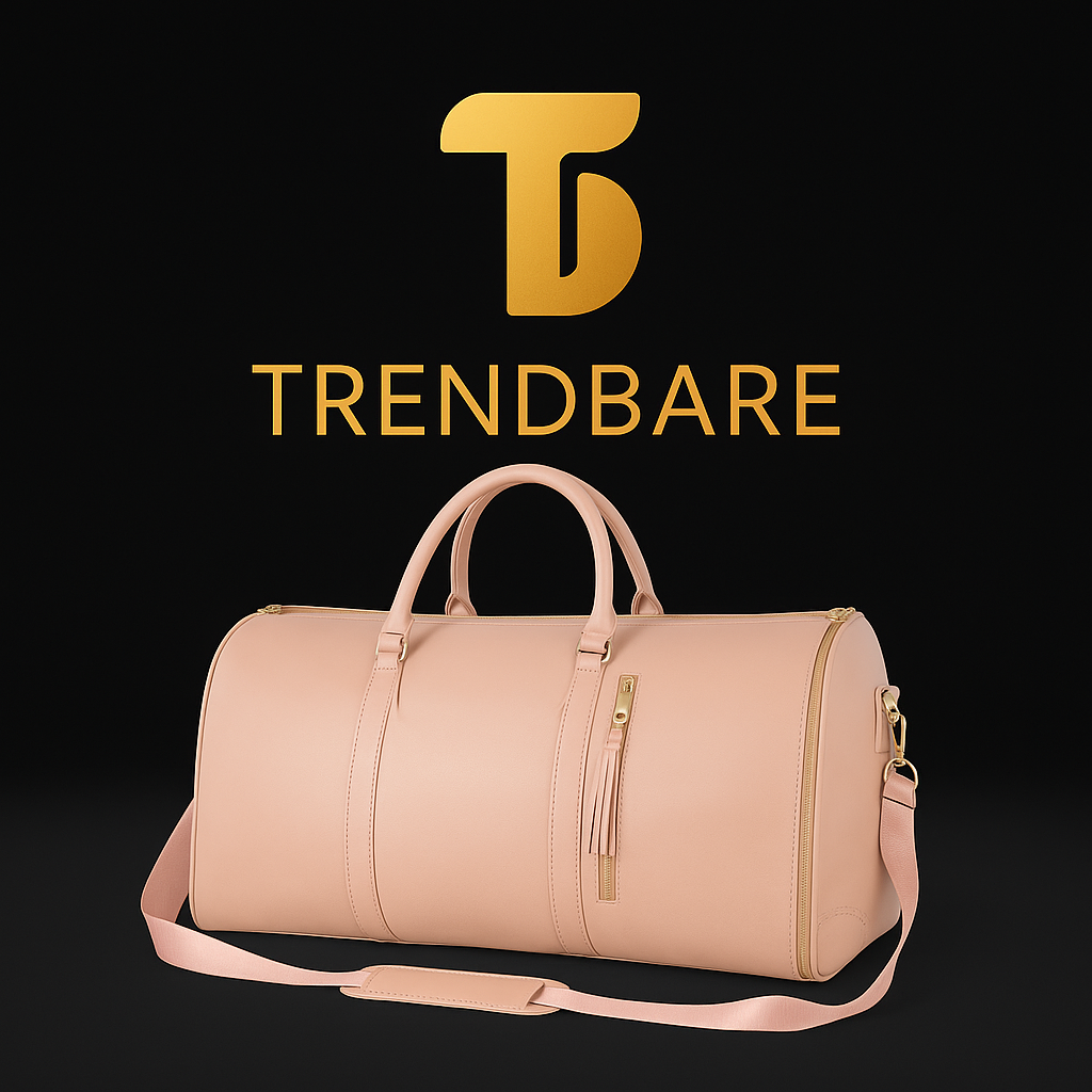 TrendBare Luxe Travel Duffel Bag - Pink