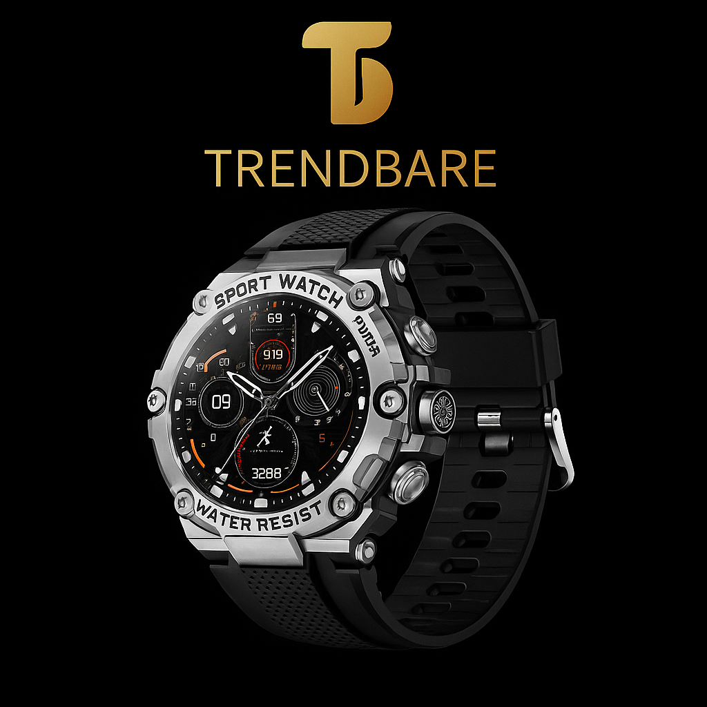 TrendBare Multi-Touch Smartwatch - SILVER